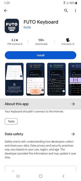 FUTO Keyboard: Secure, Offline Typing for the Privacy-Conscious 1 image
